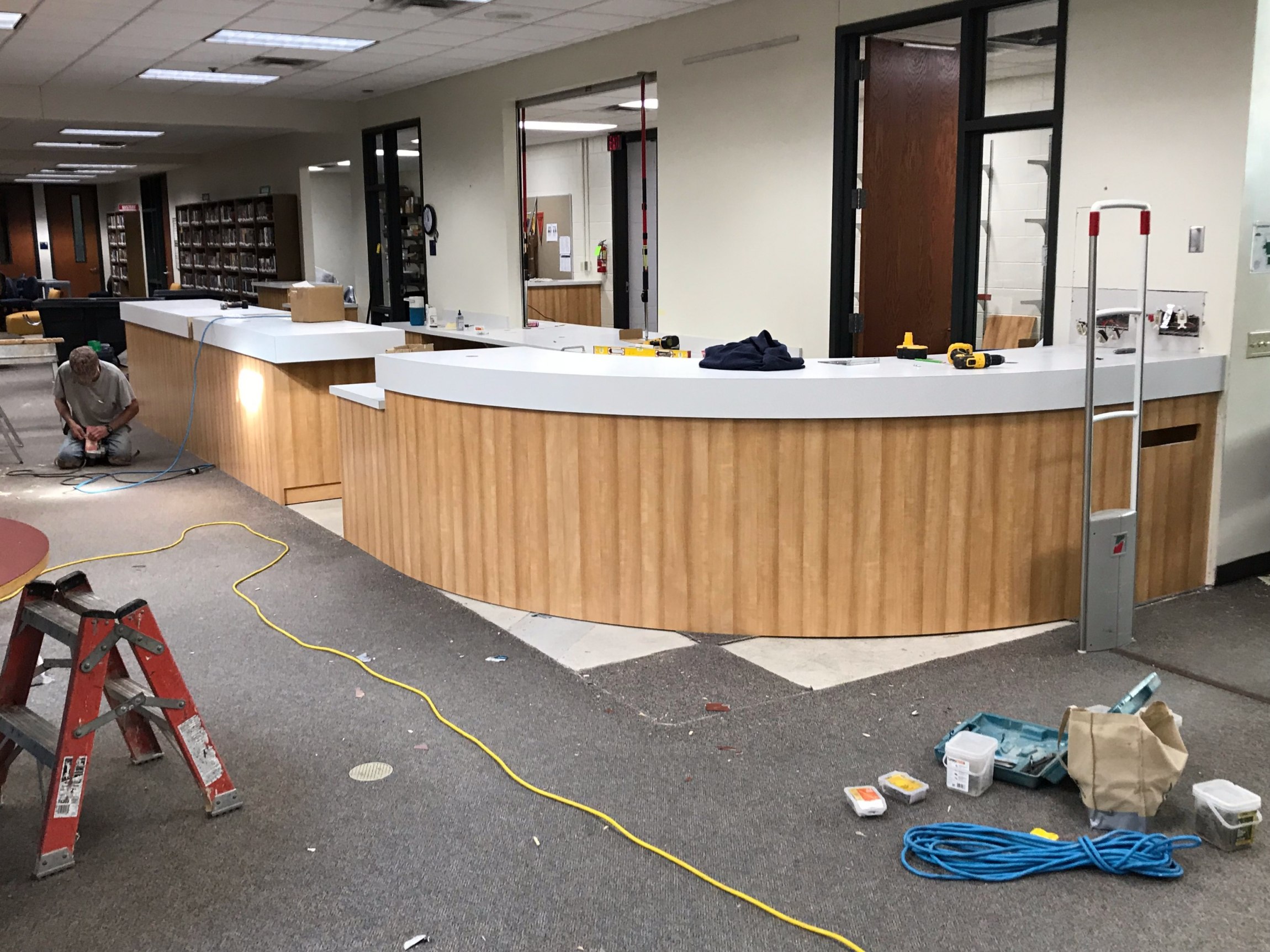 custom woodwork for stores